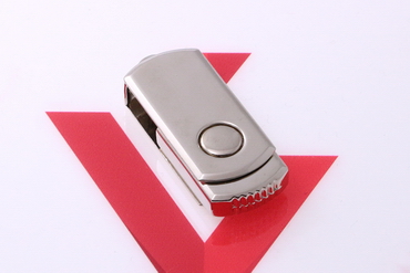 Pendrive z metalu dla graweru logo
